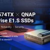QNAP пуска NASbook с инсталирани корпоративен клас E1.S SSD за висока производителност и надеждност