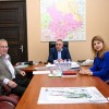 Стефан Радев се срещна с председателя на КТ “Подкрепа” в Сливен Емил Петков