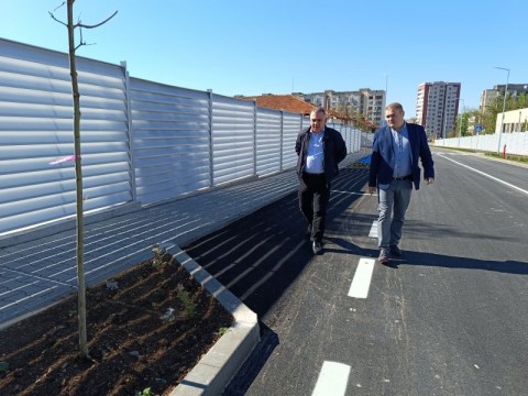 Приключва изграждането на новата улица в Сливен