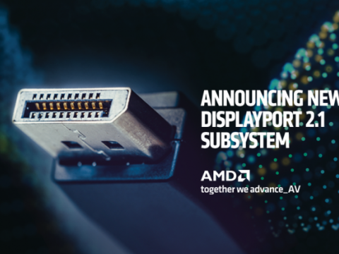 AMD обяви първите в индустрията FPGA и адаптивни SoC чипове, които поддържат новия DisplayPort™ 2.1 аудио/видео стандарт за 8K UHD видео