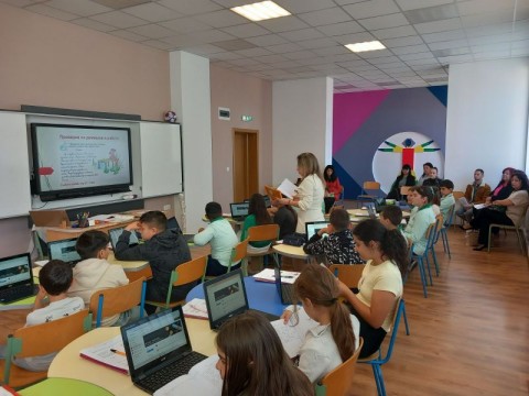 ОТКРИТ УРОК В ОУ „ПАНАЙОТ ХИТОВ“