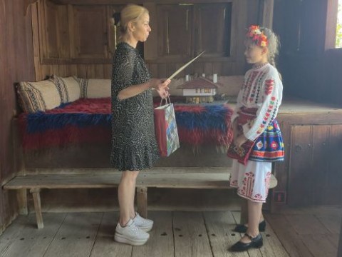 Млад талант от Бургас с дарение към Къща музей „Сава Филаретов“ в Жеравна