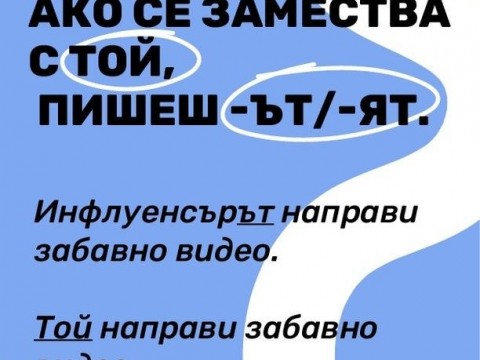 Как се пише?