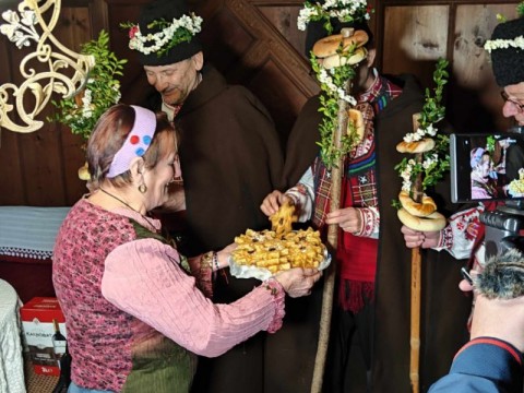 В Кьорпеевата къща пресъздадоха обичаите, свързани с посрещането на Коледа в Котел